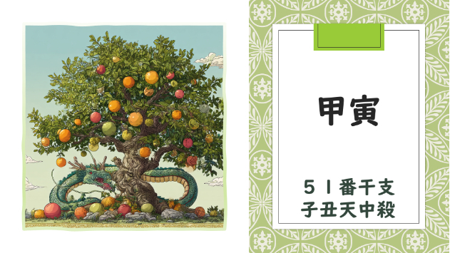 丙午年 庚寅月 甲寅日　2026.2.9（月）