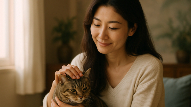猫が近づいてきた日、“恋の癒し”が進んでいるサイン