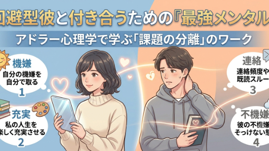 回避型の彼と向き合うワーク