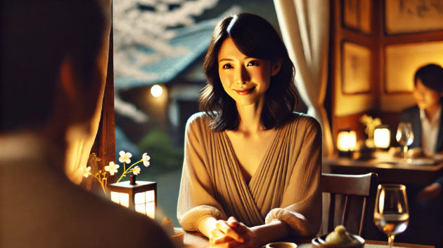 彼との距離を縮める「春の夜のカフェタイム」