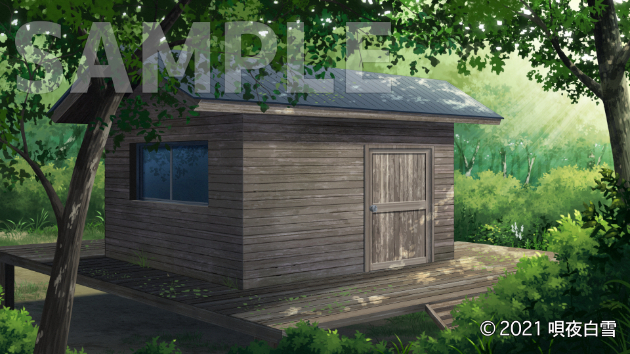 背景イラスト２点納品しました 唄夜白雪 10月以降納品 Coconalaブログ