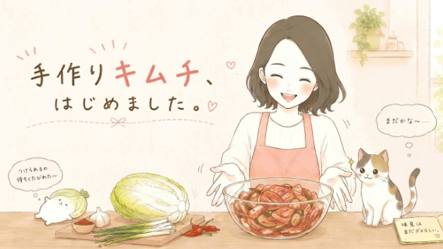 どうしても、手作りキムチが食べたくて