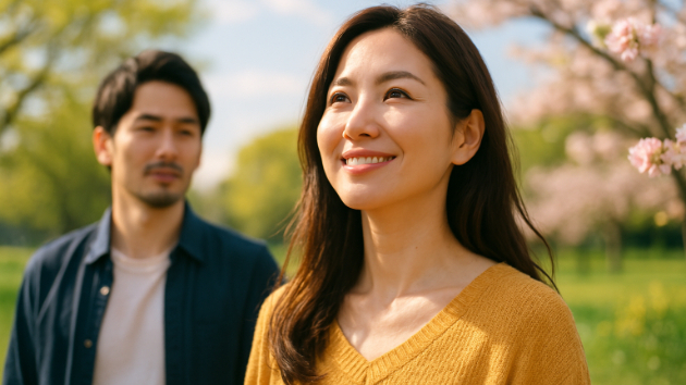 春の太陽が照らす「あなたの愛のテーマ」