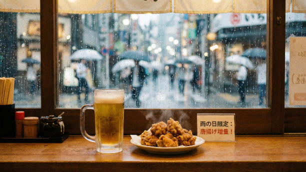 雨の日こそ稼ぎ時！客足を止めない居酒屋の「逆転集客術」