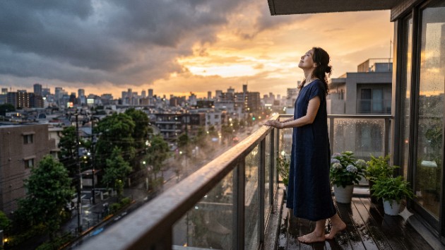夕立あとの土の匂い、彼の本音が流れ出す夜