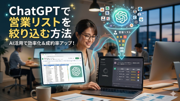 ChatGPTで営業リストを絞り込む方法