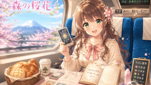 今日は新幹線にのったよ～占い付き☆