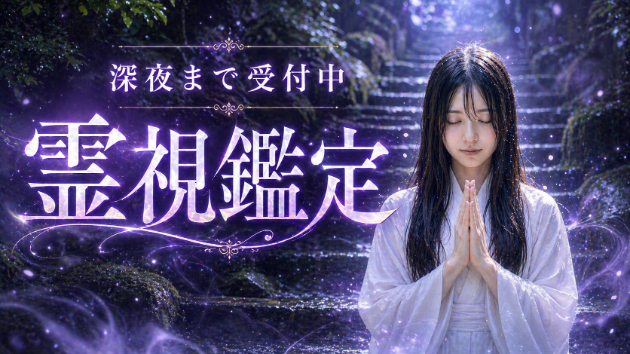 霊視占い　本日も、深夜まで霊視鑑定のご相談を受け付けております。❤ 