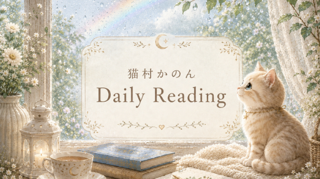 第119回【好きなことをやってください】猫村かのん🐈 daily reading🔮