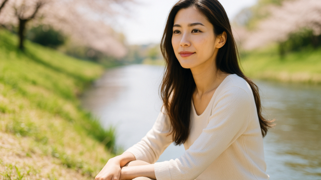春の河原でひとり過ごす午後が恋愛成就に近づける理由