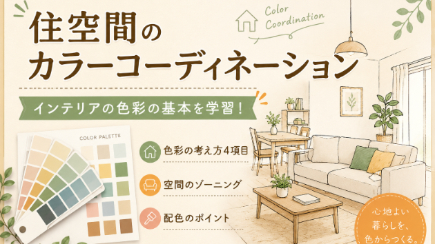 色彩検定「インテリアの配色構成」