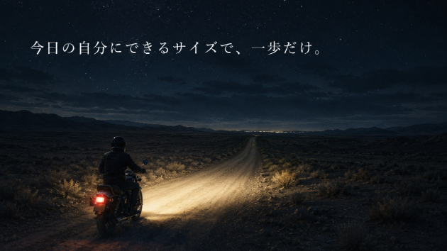 情熱だけで終わらせない