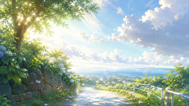 夏の光に、心が追いつかない日もある☀️🌿