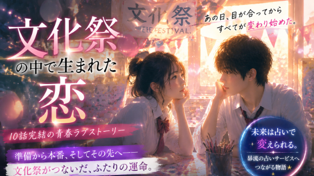 文化祭の中で生まれた恋 第1話「準備室で、目が合ってしまった日」
