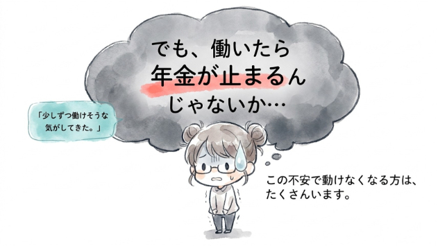 働きたい気持ちが出てきた　障害年金はどうなるの？