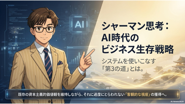 AIに勝てない時代、人間の武器は「直感」だった（高校生でもわかる『シャーマン思考』）