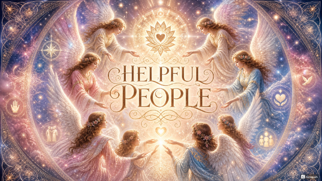 「helpful people」助けになる人たちがいます🔮静かな強さの身につけ方