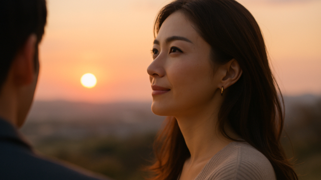 春の夕陽が落ちる頃、あなたの恋愛運が変わる