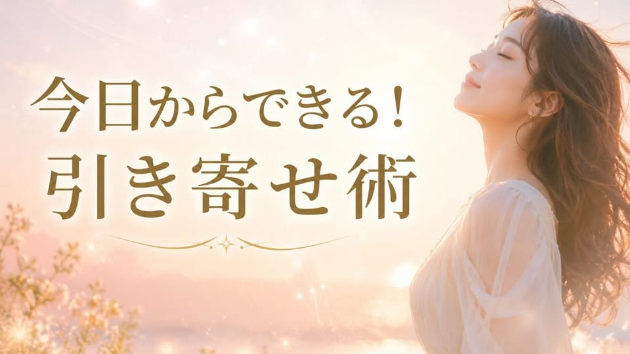 今日からできる！引き寄せ術