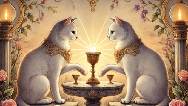 今日のタロットカード：『TWO OF CUPS』