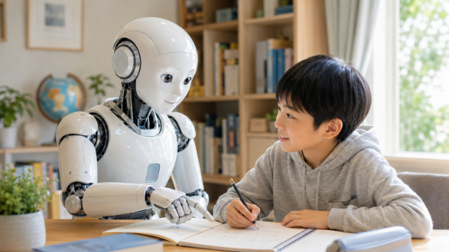 AI家庭教師は、答えを教えない