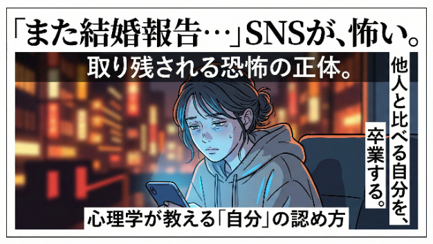 SNS見るたび焦る。「私だけ取り残されてる」という不安