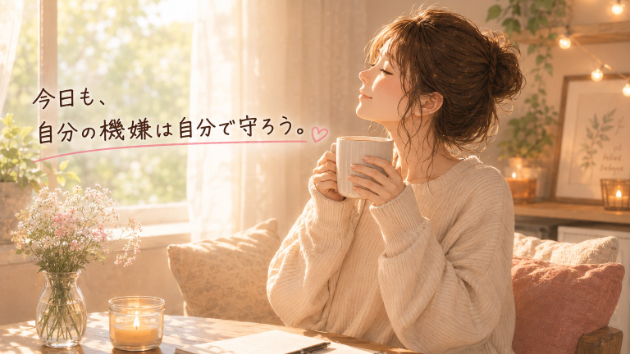 🌷今日も、自分の機嫌は自分で守ろう。