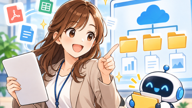 AIと社内情報管理ガイド：② AIで資料の名前を整理するには？