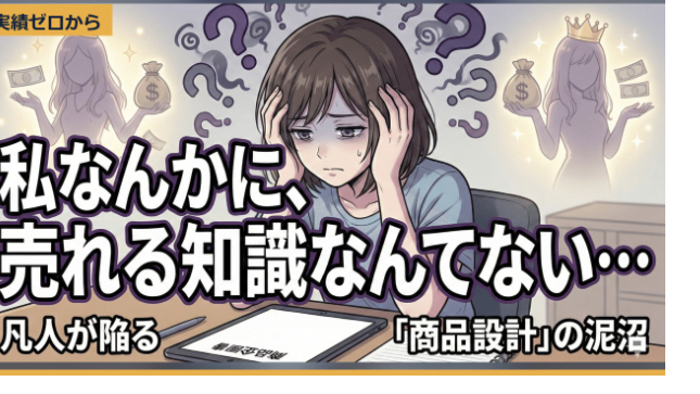 実績がないから売れない、ではありません。言い換えが足りないだけです