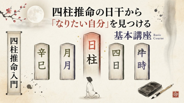 四柱推命の日干から「なりたい自分」を見つける基本講座