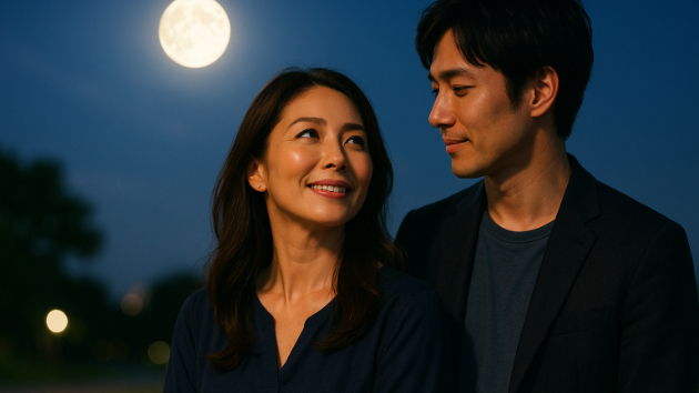 八十八夜の月明かりで可つ“恋のアップデート”