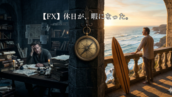 【FX】休日が、暇になった。