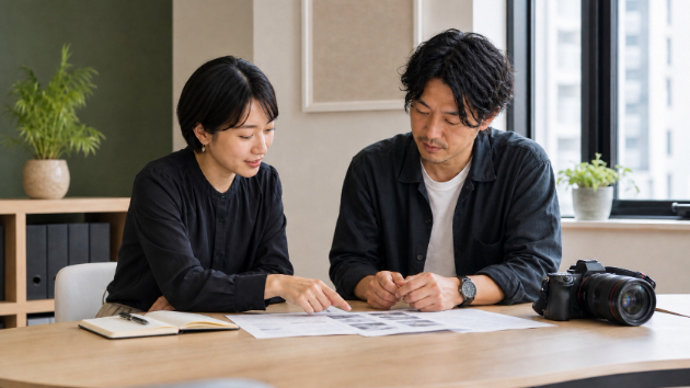 福岡で企業の写真・動画を撮影するとき、場所ごとに確認したいこと