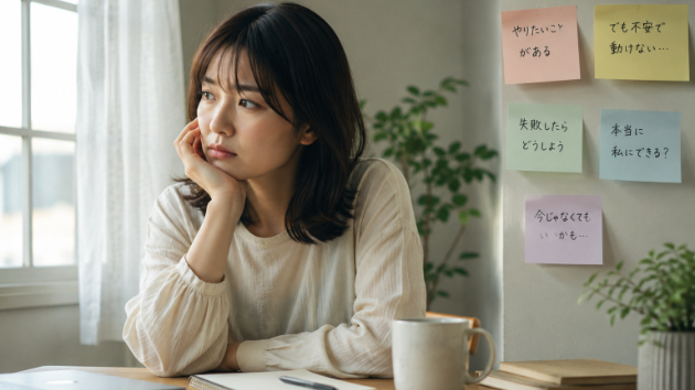 挑戦したい。でも、気持ちがついていかない