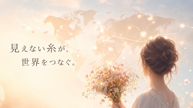 見えない糸でつながる世界