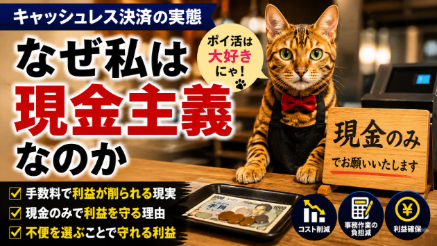 なぜ私は現金主義なのか