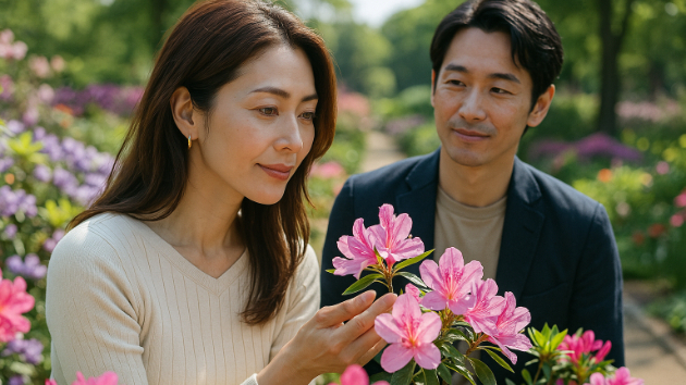 春の植物園で見つける「恋を引き寄せる花」