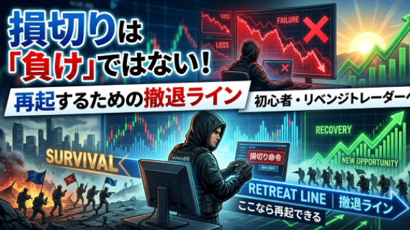 損切りは「負け」ではない。