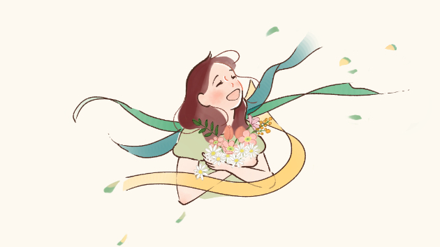 感情を癒す魔法が、イラストにはあったりする
