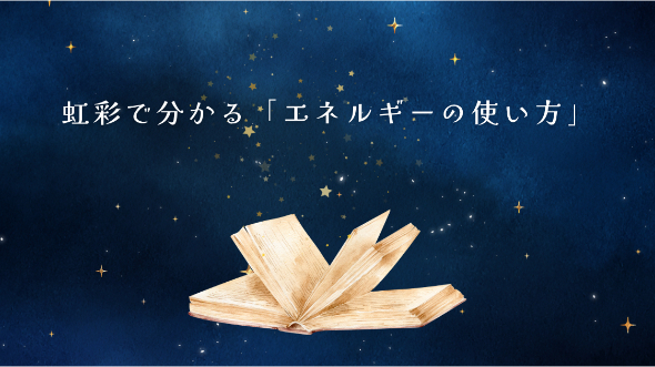 虹彩で分かる「エネルギーの使い方」