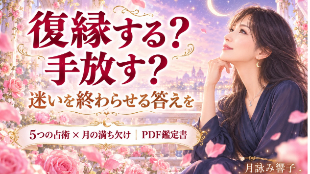 復縁できる人が、最後に手放しているもの