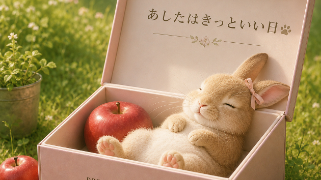 🍎おとなの絵本✨🍎『ももぴと５つのリンゴ🍎』