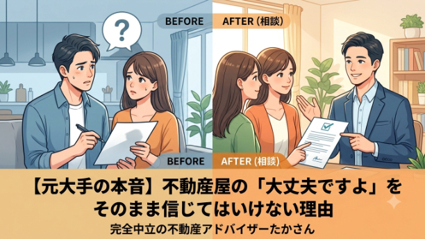 不動産屋の「大丈夫ですよ」をそのまま信じてはいけない理由