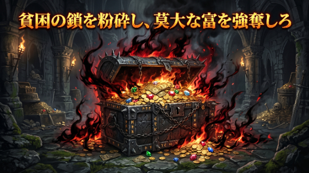 清貧アピールは自滅の道だ！お金への「ドス黒い執着」を全肯定しろ