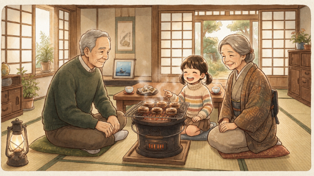 思い出す祖父母の笑顔。