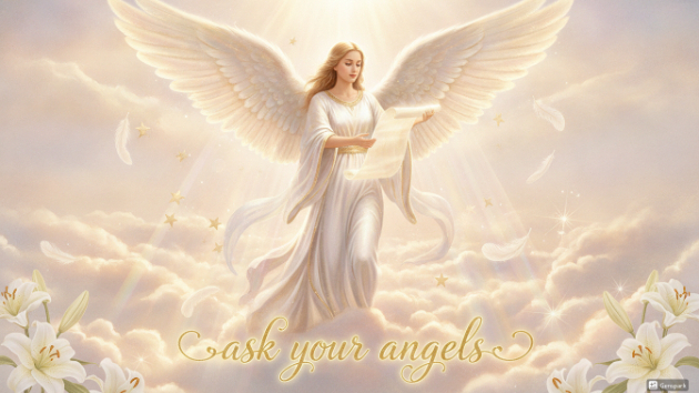 「ask your angels」天使にたずねなさい🔮心の声に従う仕組み