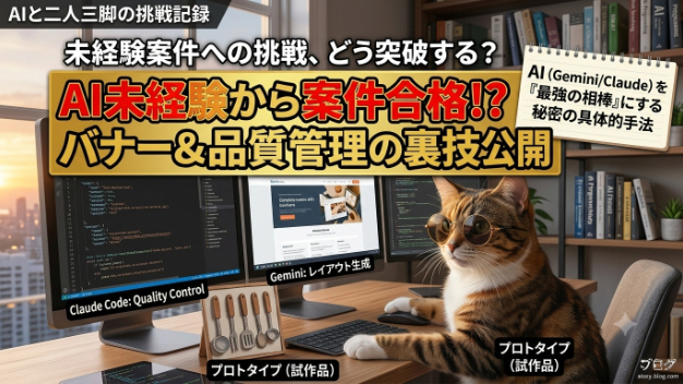 未経験の案件もAIが相棒なら怖くない！バナー制作とオンライン面談に突撃したリアルな舞台裏