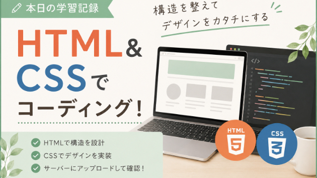 【HTML/CSS】デザインカンプをもとに店舗紹介ページを制作しました！