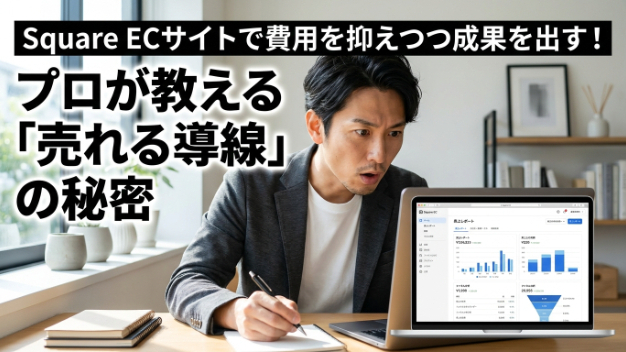 Square ECサイトで費用を抑えつつ成果を出す！プロが教える「売れる導線」の秘密