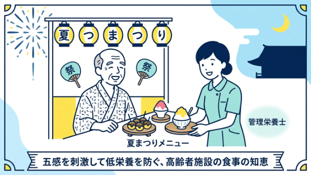【経営にプラス】夏バテ・低栄養を防ぐ「夏祭りメニュー」の科学！効率的なイベント食の取り入れ方
